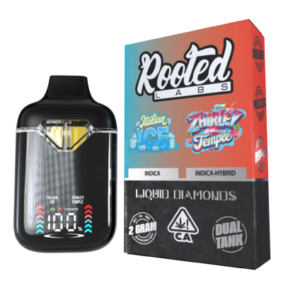buy rooted labs dual tank 2g disposable online