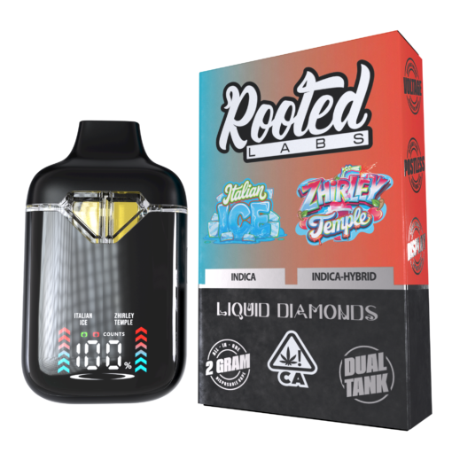 buy rooted labs dual tank 2g disposable online
